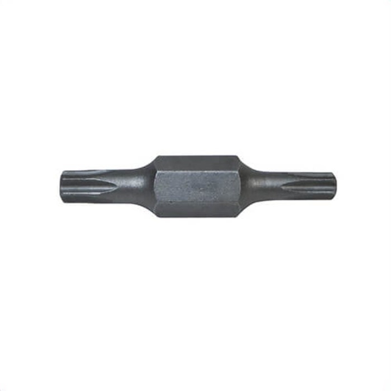 Klein 32545 Replacement Bit, Standard, Imperial, T8, #10 point, Torx point, Torx, Steel