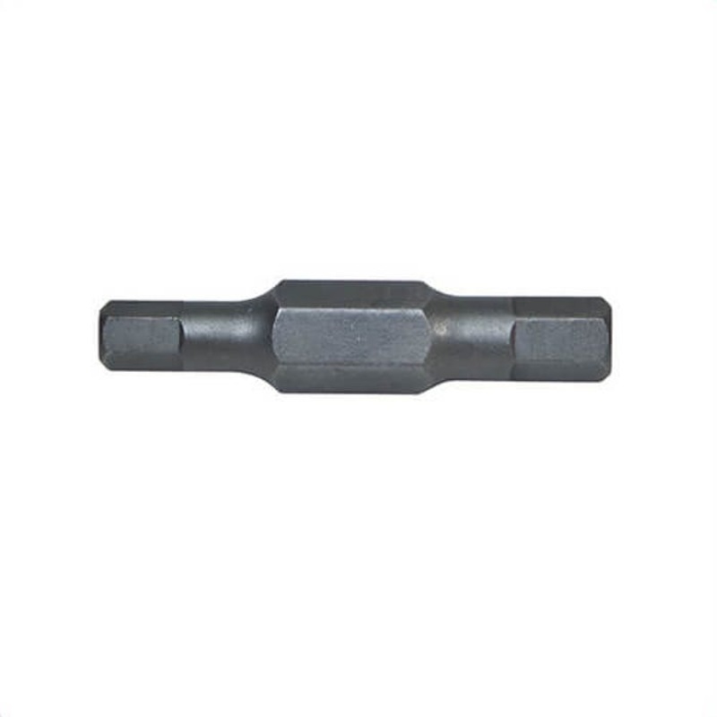 Klein 32548 Double End Replacement Screwdriver Bit, 5/32 in, 3/16 in, 1-1/4 in OAL, Hex Tip, Steel
