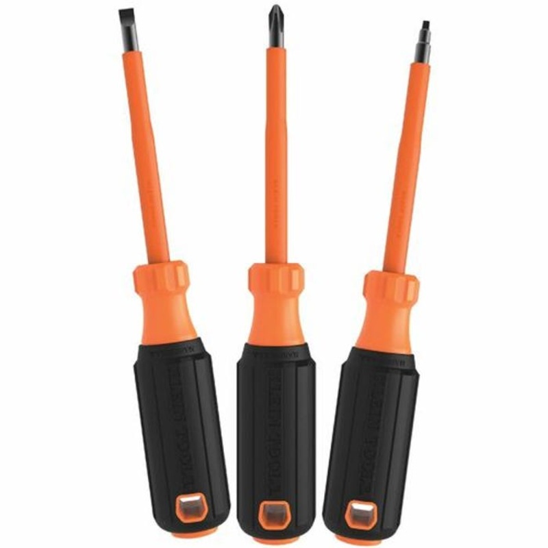 Klein 85073INS Screwdriver Set, 1000V Insulated, 3 pc