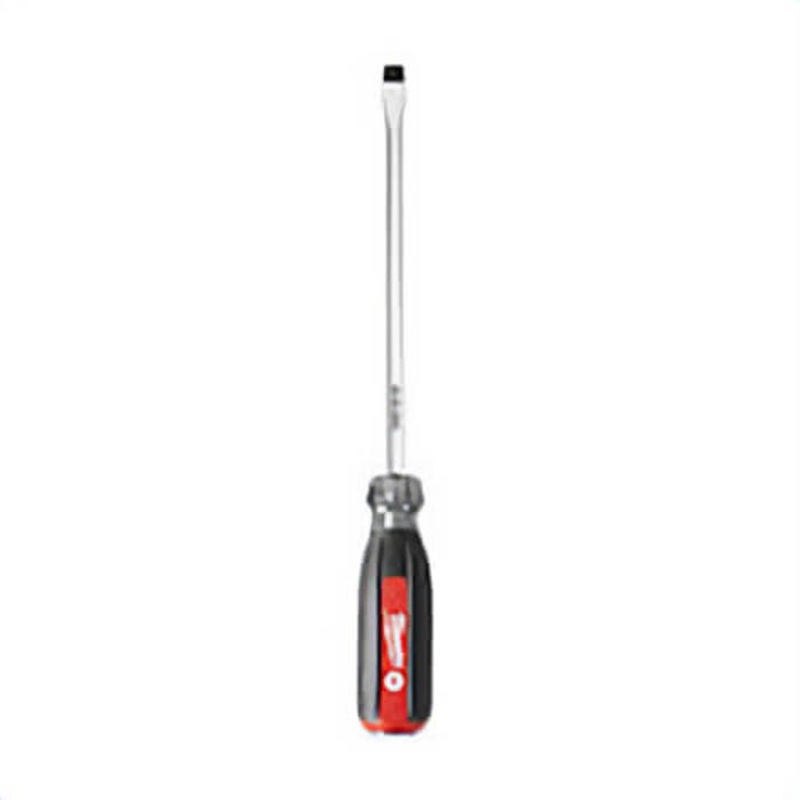 Milwaukee 48-22-2825 Demo Screwdriver, 3/8 in Slotted Point, 14 in OAL, Rubber Handle
