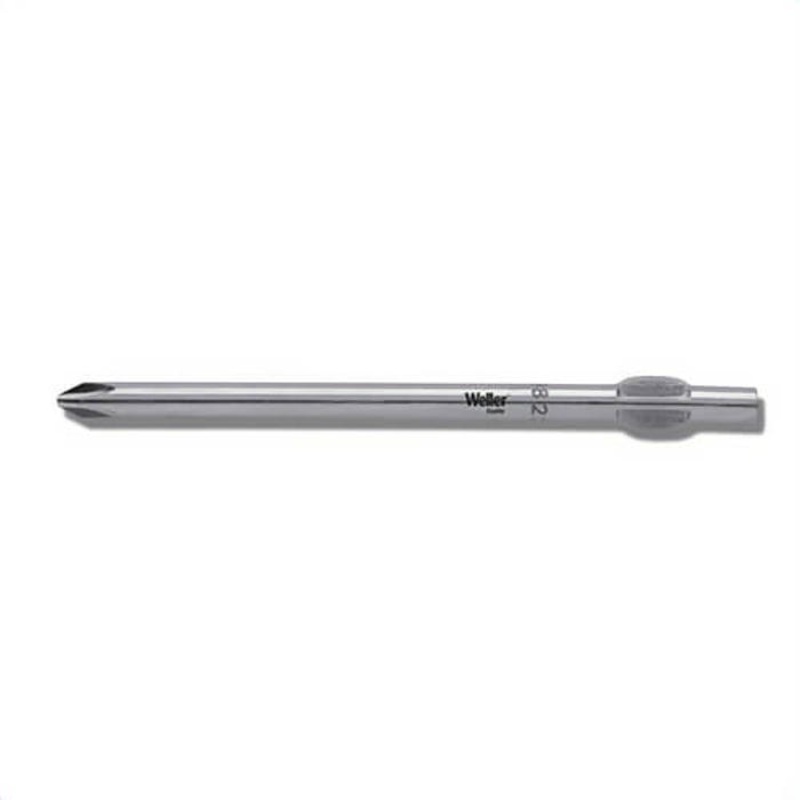 Weller Xcelite 99822N Screwdriver Blade, Interchangeable, Series: Series 99, Imperial, #2 Point, Phillips Point, 4 in OAL, Round Shank, Steel