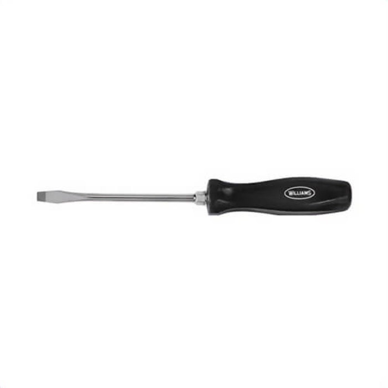 Williams JHWSDS-33 Electrician's Screwdriver, Imperial, Slotted Point, 3/8 in Point, 17-13/16 in OAL, 12 in Long Square Shank