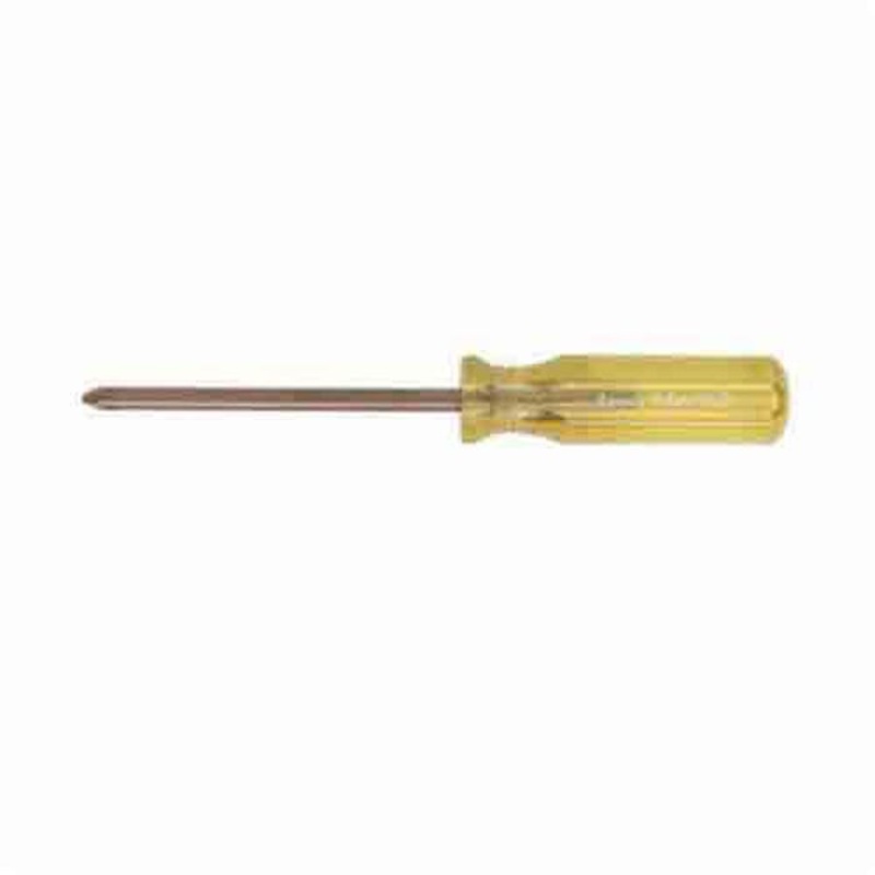 Ampco S-1100 Corrosion Resistant Non-Sparking Screwdriver, #3 Phillips Point, Alloy Steel Shank, 10-1/8 in OAL, Acetate Handle