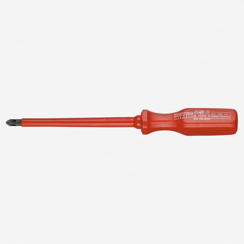 Heyco Insulated VDE Phillips Screwdriver, #3