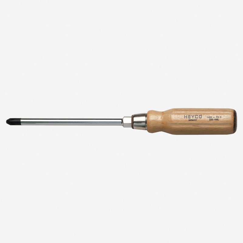 Heyco Phillips Screwdriver with Hardwood Handle, #2