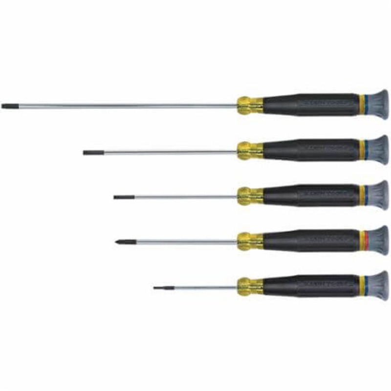 Klein 85614 Electronics Screwdriver Set, 5 pc