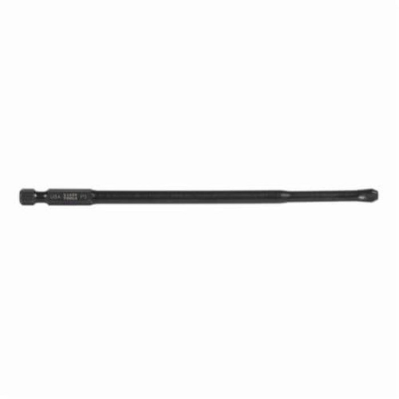 Klein PH362 Power Driver Bit, #3 PhillipsPoint, 6 in L, Steel