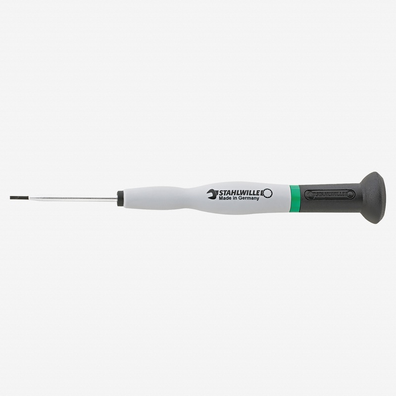 Stahlwille 4751 Precision Slotted Screwdriver, 0.18 x 1.0 mm, Size 2