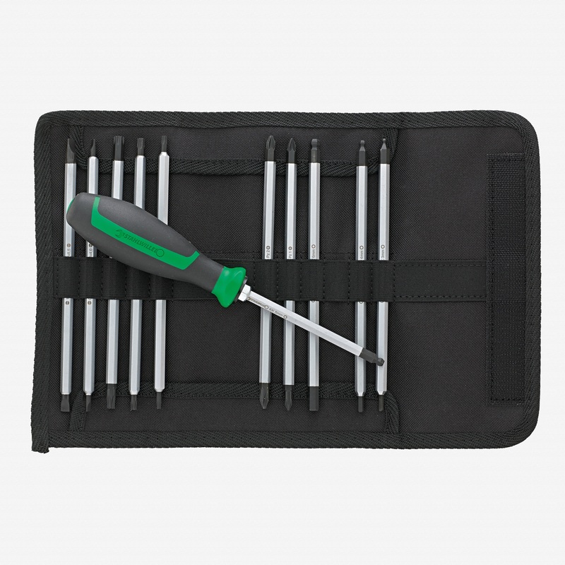 Stahlwille 4798 Reversible Blade Screwdriver Set, 11 Pieces