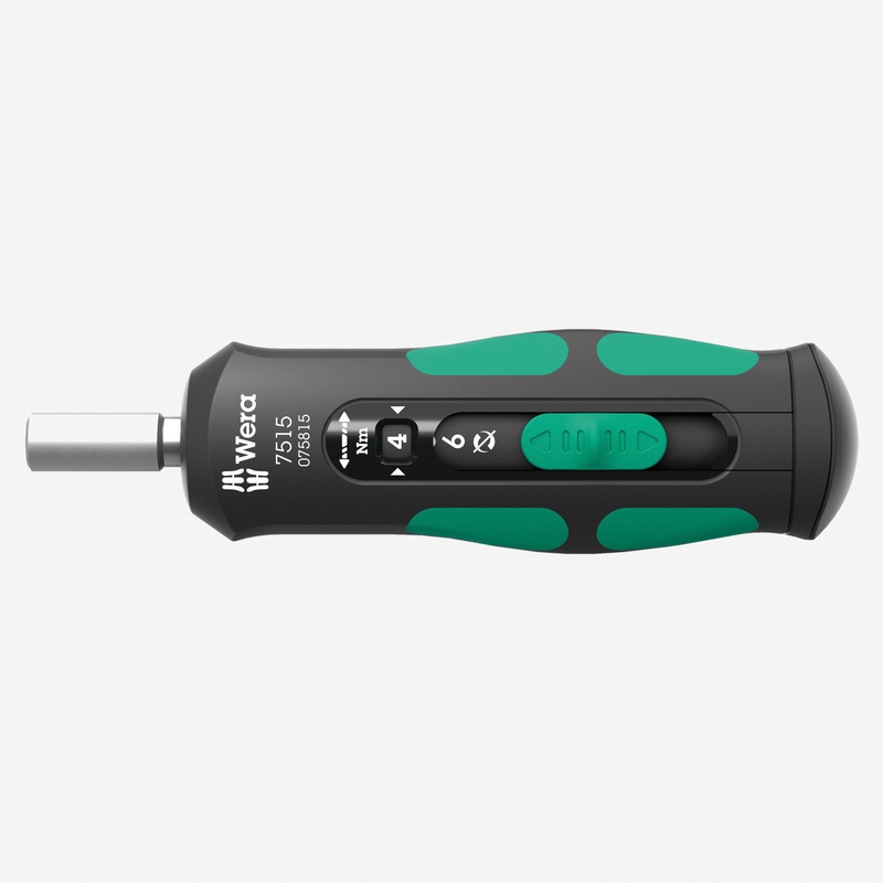Wera 075815 7515 Kraftform Safe-Torque Speed Torque Screwdriver, 2-6 Nm