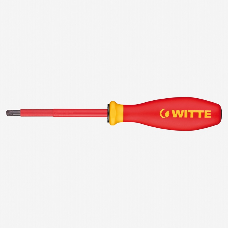 Witte Pro VDE PlusMinus (Phillips/Slotted) Screwdriver, #1 x 80mm