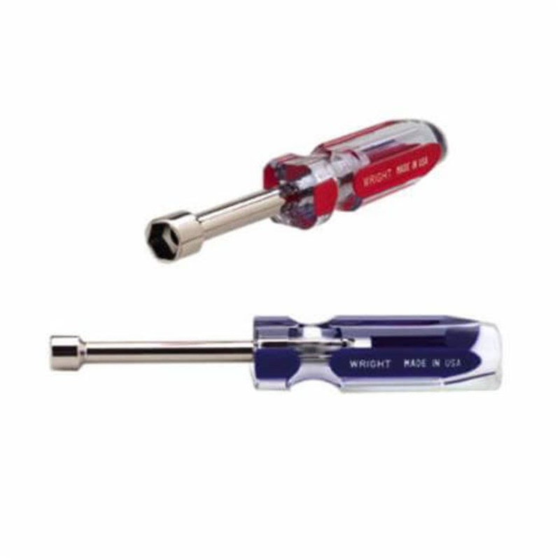 Wright 9228 Nut Driver, 1/2 in, Hex/Hollow Shank