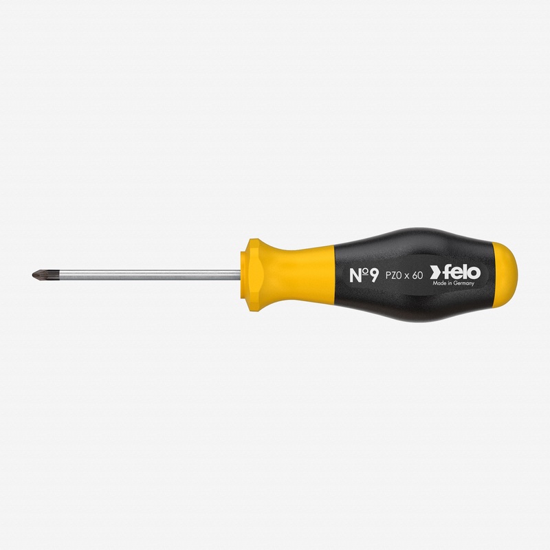 Felo No. 9 Pozidriv #0 x 60mm Screwdriver