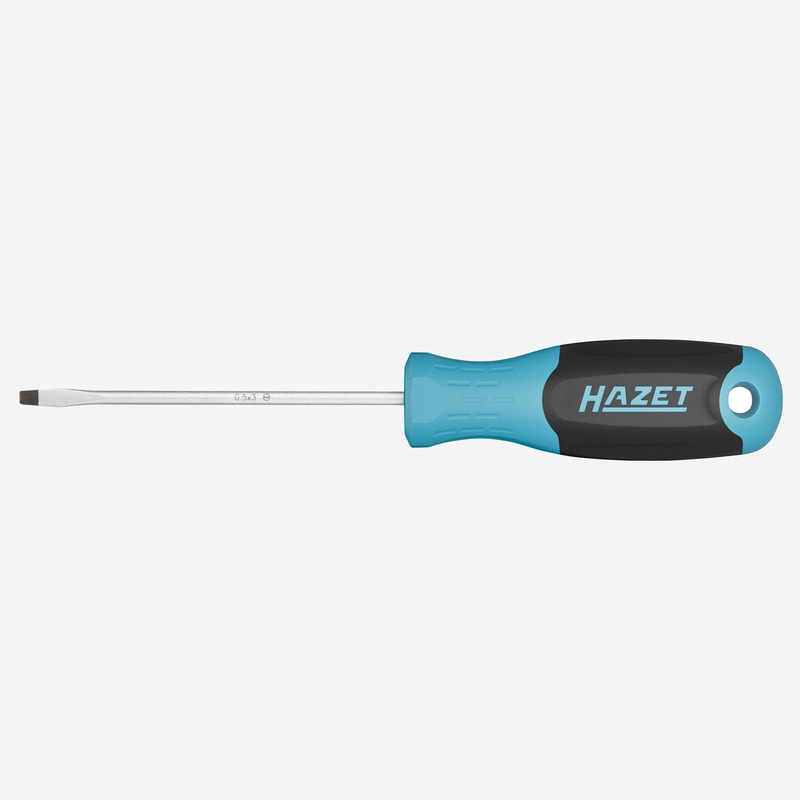 Hazet 811-30 Slotted Screwdriver with 3K Handle 3.0 x 80 mm