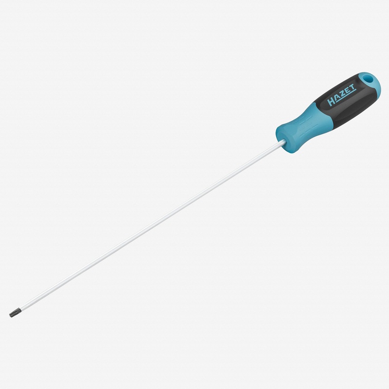 Hazet 811LG-T15 Extra Long Torx Screwdriver with 3K Handle, 250 mm