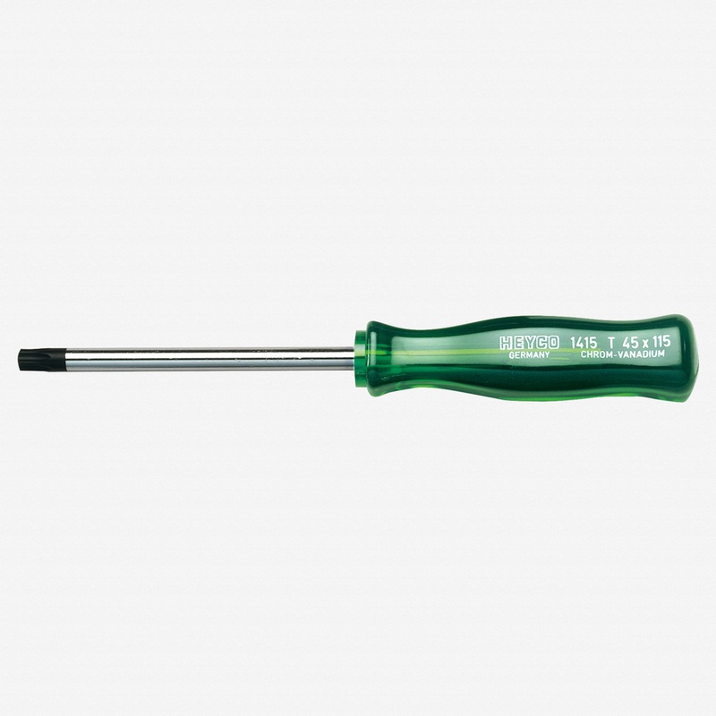 Heyco Torx Screwdriver with Acetate Handle, T9