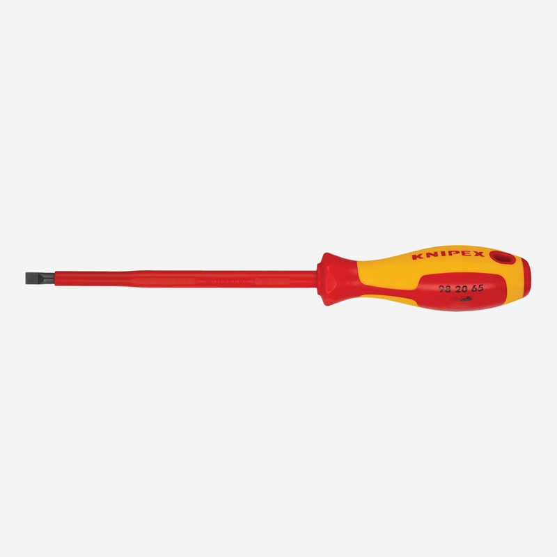 Knipex Insulated 6.5mm Slotted Screwdriver
