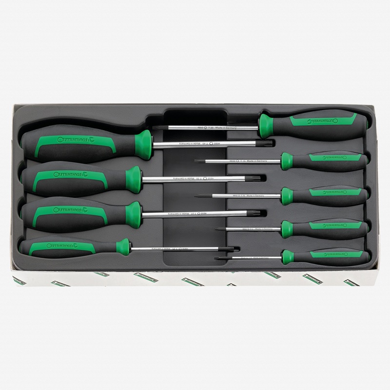 Stahlwille 4694 DRALL+ Torx Screwdriver Set, 9 Pieces
