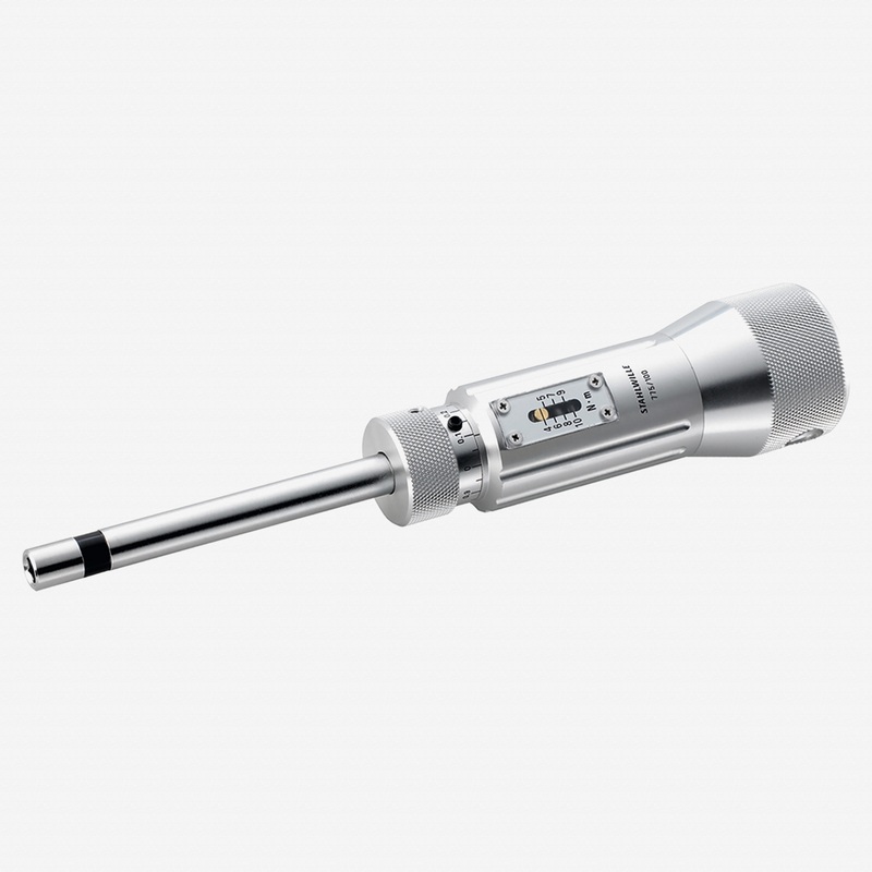 Stahlwille 775 TORSIOMAX Torque Screwdriver for 1/4" Hex Bit, Size 50, 100-500 cNm