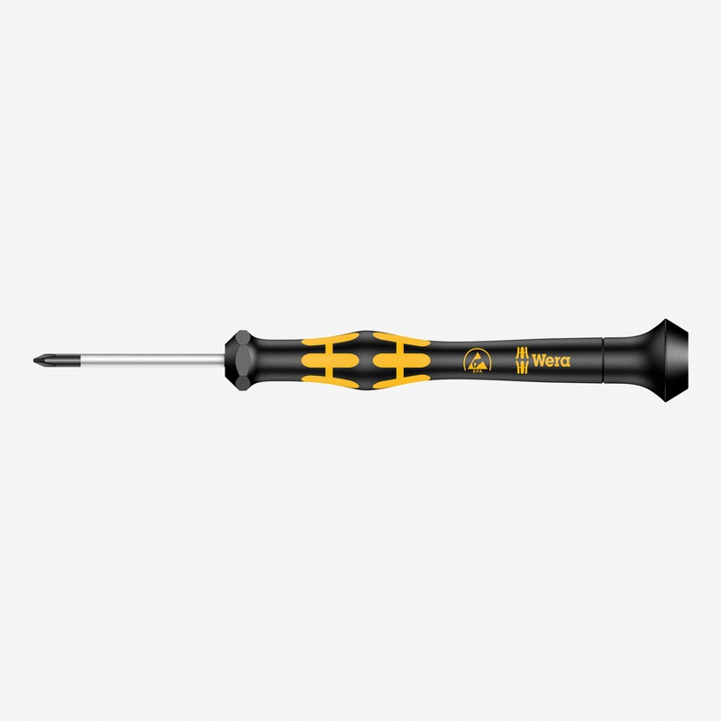 Wera 030119 PH #0 x 40mm ESD Safe Micro Phillips Screwdriver