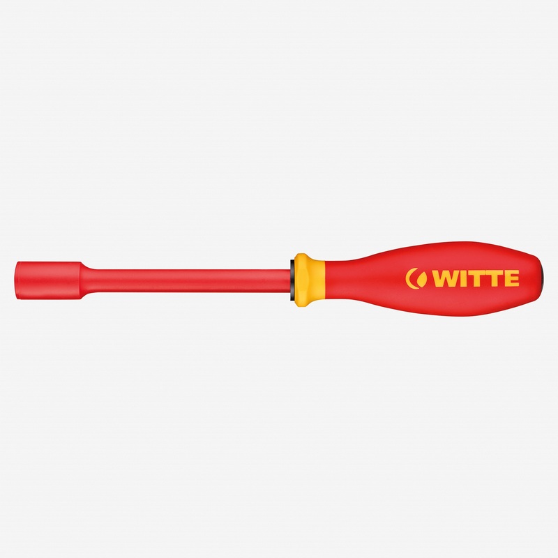Witte Pro VDE Metric Nutdriver, 10 x 125mm