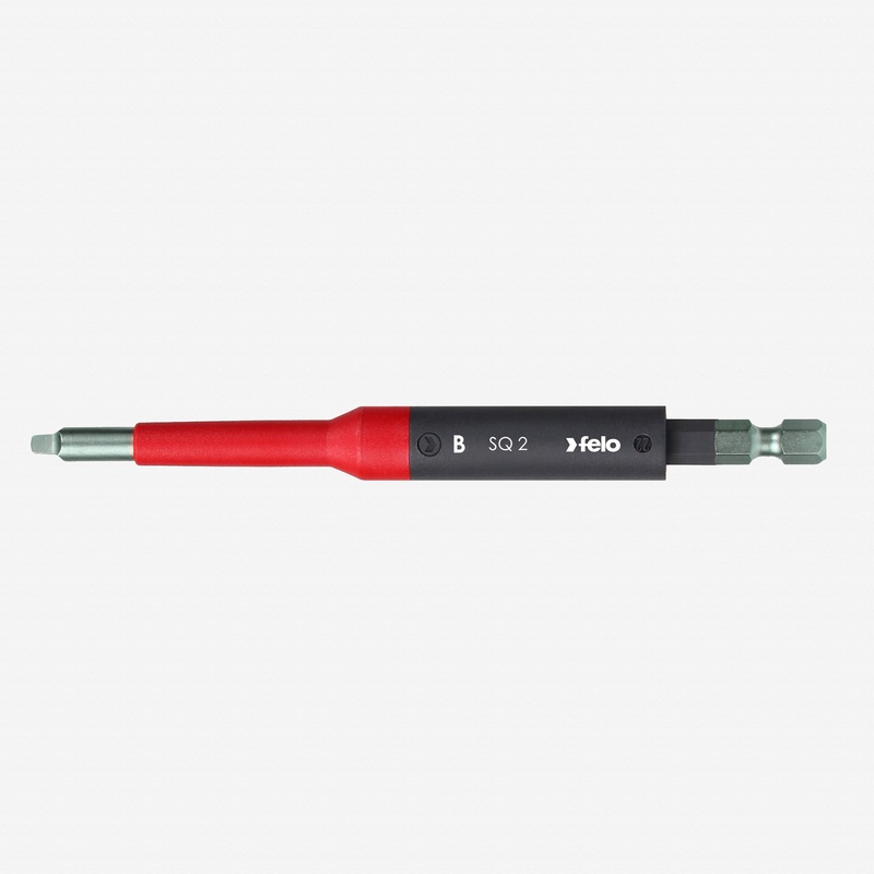 Felo Insulated Square VDE Safety Bit, #2 x 115mm