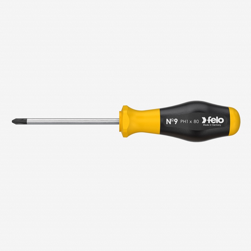 Felo No. 9 Phillips #1 x 80mm Screwdriver