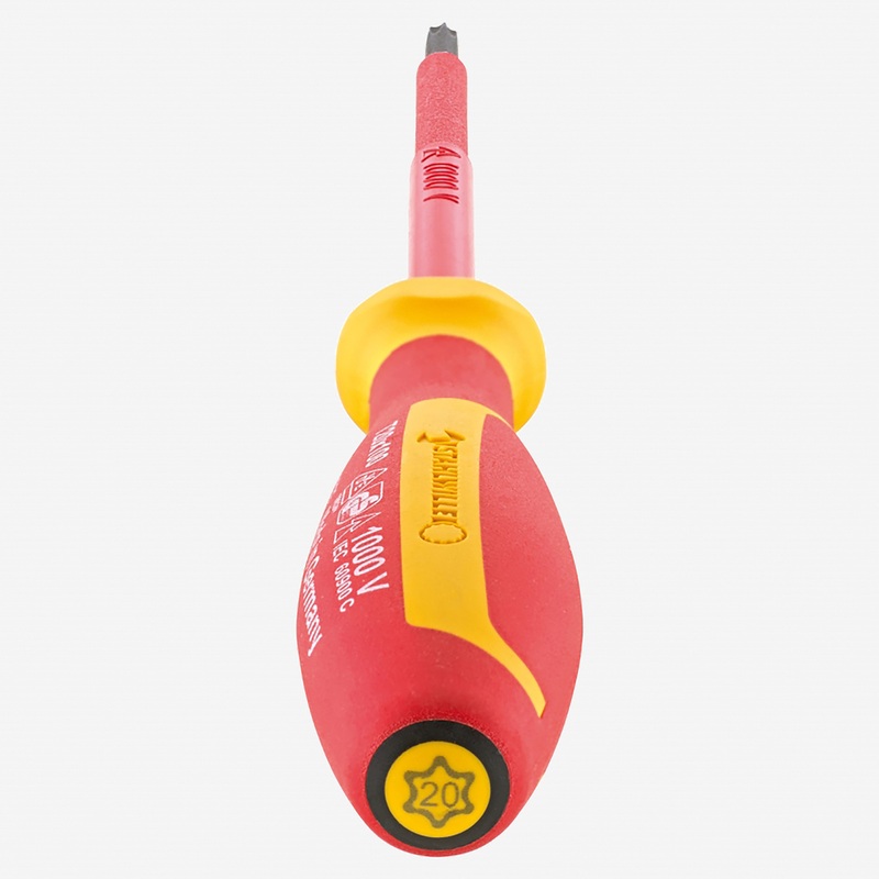 Stahlwille 4675 Insulated Torx Screwdriver VDE DRALL+, T20 x 100mm
