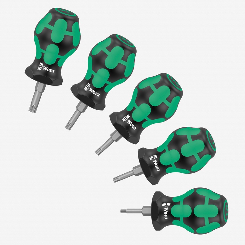 Wera 008876 Torx Stubby Set 1, 5 Pieces