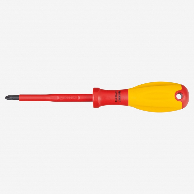 Hazet 810VDE-PH2 PH #2 x 100mm Insulated Phillips Screwdriver