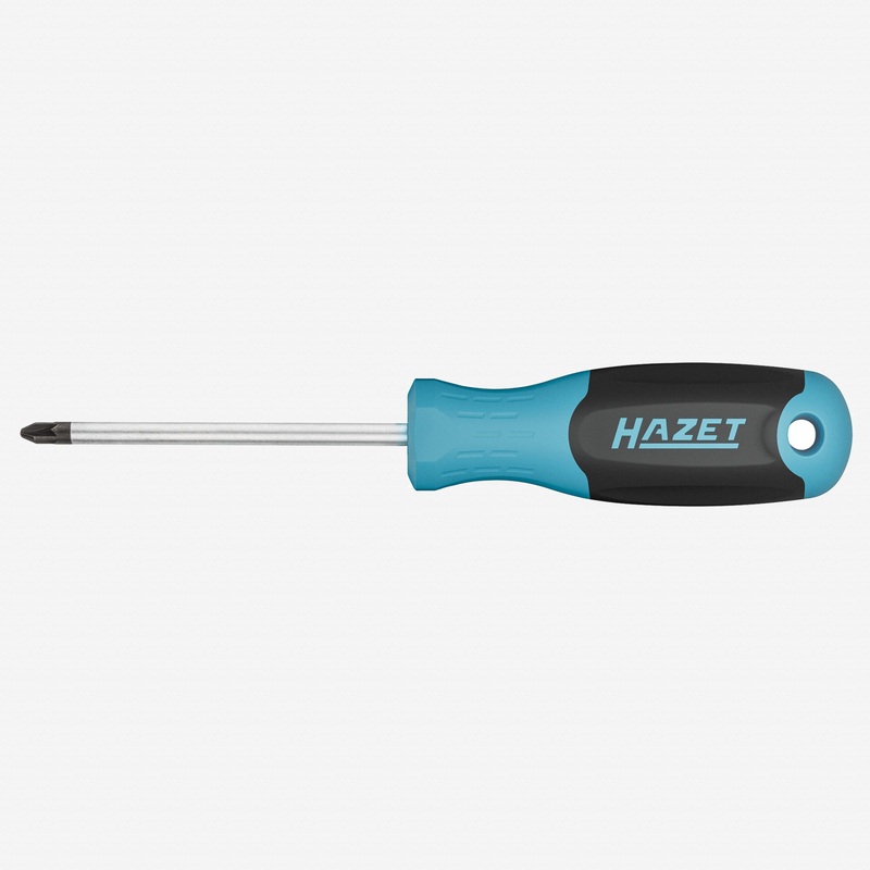 Hazet 811-PZ2 Pozidriv Screwdriver with 3K Handle, 100 mm