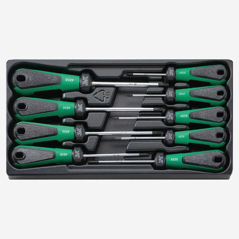 Stahlwille 4899 3K DRALL 9 Piece Security Torx Screwdriver Set