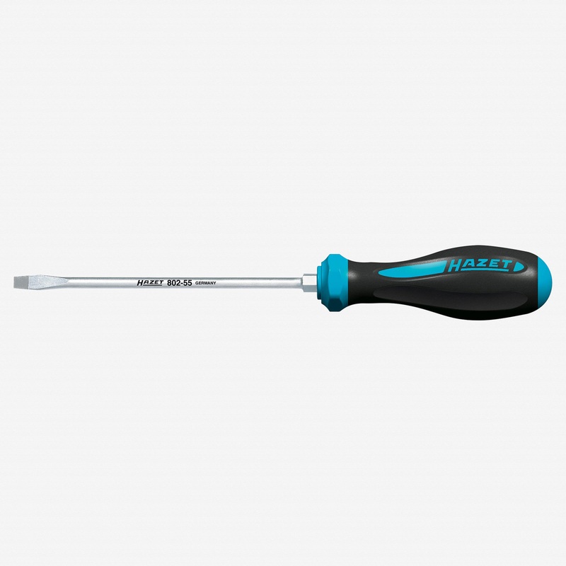 Hazet 802-65 Hexanamic 6.5 x 150mm Slotted Screwdriver