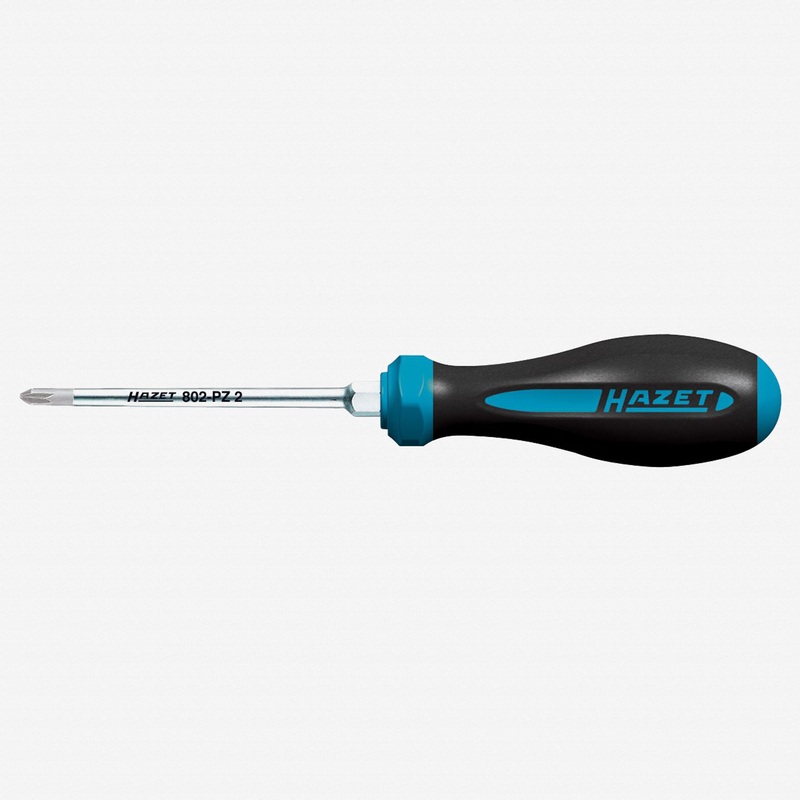 Hazet 802-PZ3 Hexanamic PZ #3 x 150mm Pozidriv Screwdriver