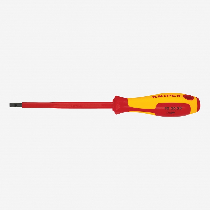 Knipex Insulated 5.5mm Slotted Screwdriver