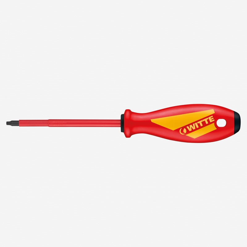 Witte Maxx VDE Square Screwdriver, #1 x 100mm