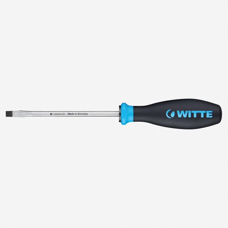 Witte Pro Keystone Slotted Screwdriver, 3.5 x 100mm