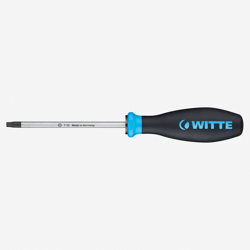 Witte Pro Security Torx Screwdriver, T8s x 60mm