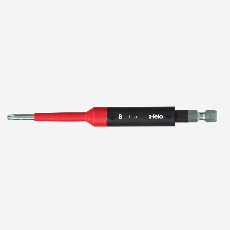 Felo Insulated Torx VDE Safety Bit, T15 x 115mm