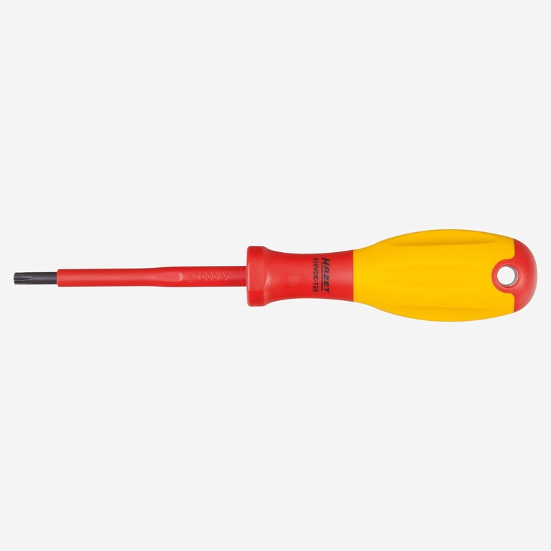 Hazet 810VDE-T30 T30 x 100mm Insulated Torx Screwdriver