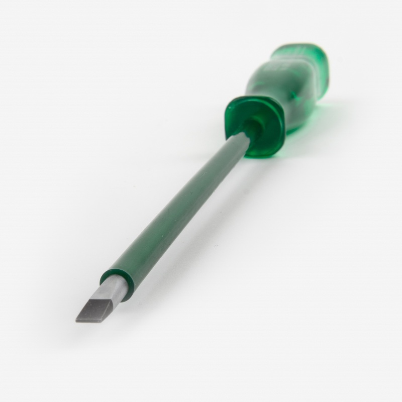 Heyco Slotted Screwdriver with Acetate Handle, 5.0 x 175mm with Wrapped Blade