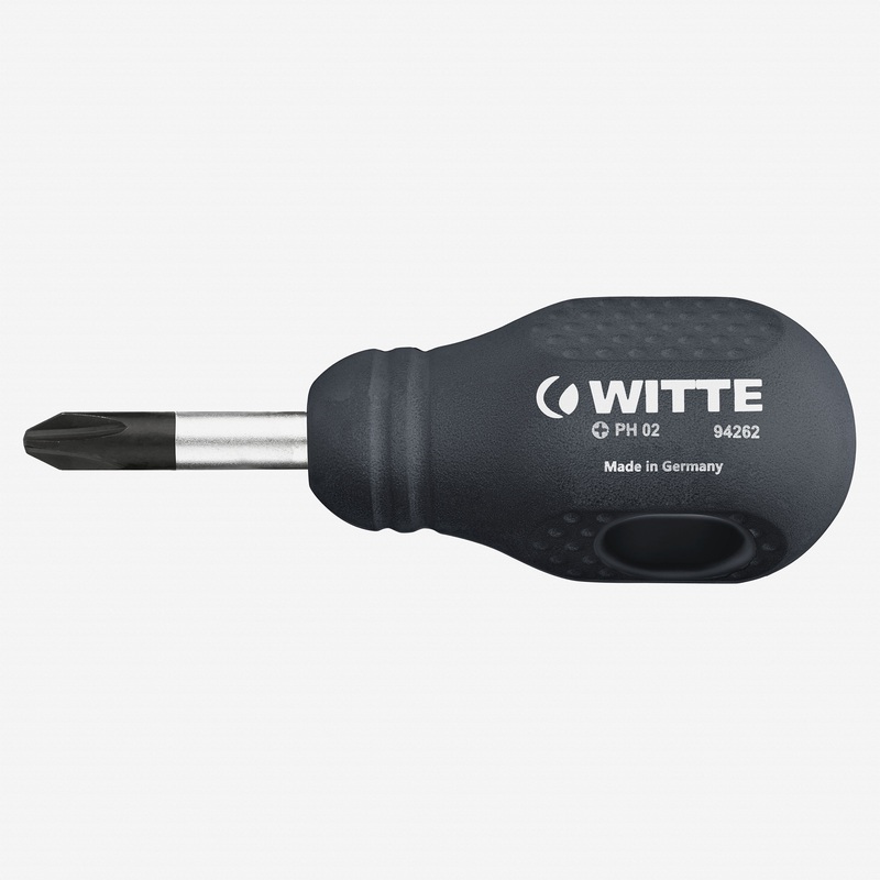 Witte Maxx Phillips Stubby Screwdriver, #1 x 25mm