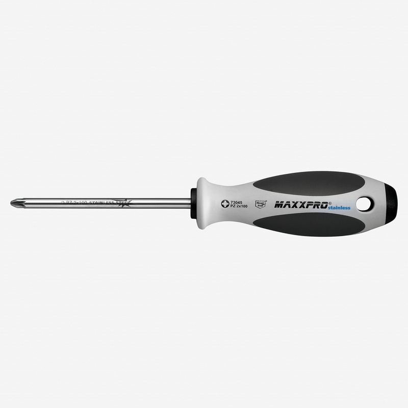 Witte MaxxPro Stainless Pozidriv Screwdriver, #3 x 150mm