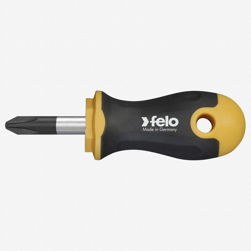 Felo  #2 x 25 Pozidriv Stubby Screwdriver