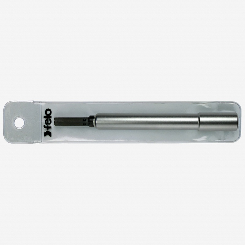 Felo M-Tec 1/4" Magnetic Socket Blade, 7 mm  x 116 mm