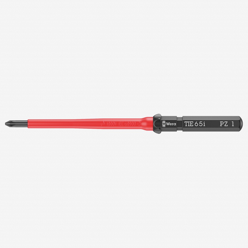 Wera 006524 KK VDE 65 i Interchangeable Blade for Pozidriv Screws, PZ 1 x 157 mm