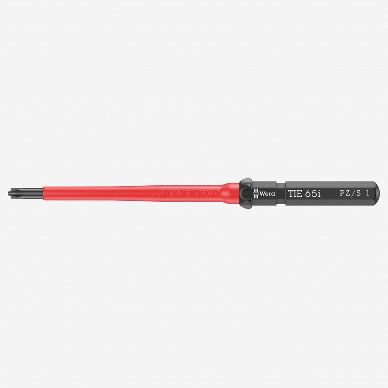 Wera 006528 KK VDE 65 i Interchangeable Blade for Pozidriv/Slotted Screws, PZ/S # 1 x 157 mm