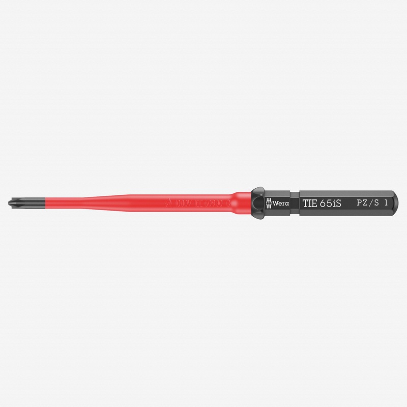 Wera 006530 KK VDE 65 iS Interchangeable Blade for Pozidriv/Slotted Screws, PZ/S # 1 x 157 mm