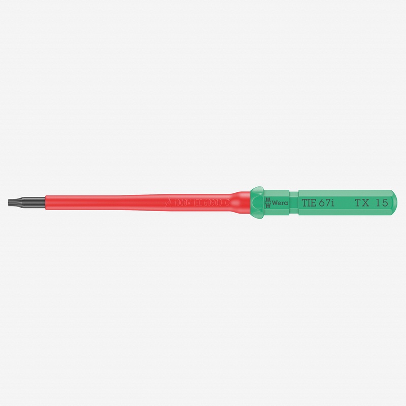 Wera 006535 KK VDE 67 i Interchangeable Blade for Torx Screws, TX 15 x 157 mm