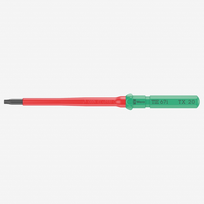 Wera 006536 KK VDE 67 i Interchangeable Blade for Torx Screws, TX 20 x 157 mm